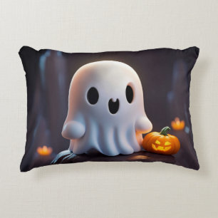 Coussins Décoratifs Baby Ghost Déplaisant mignon caractère Halloween