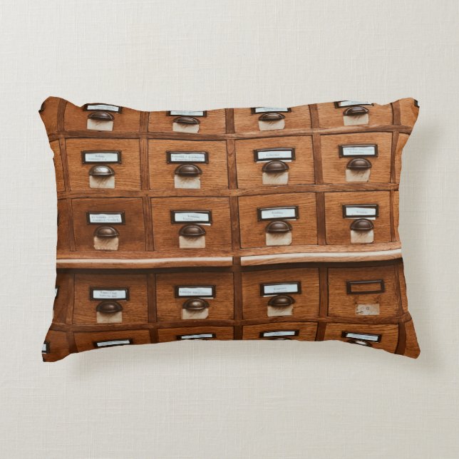 Coussins Décoratifs Bac Brown en bois (Devant)