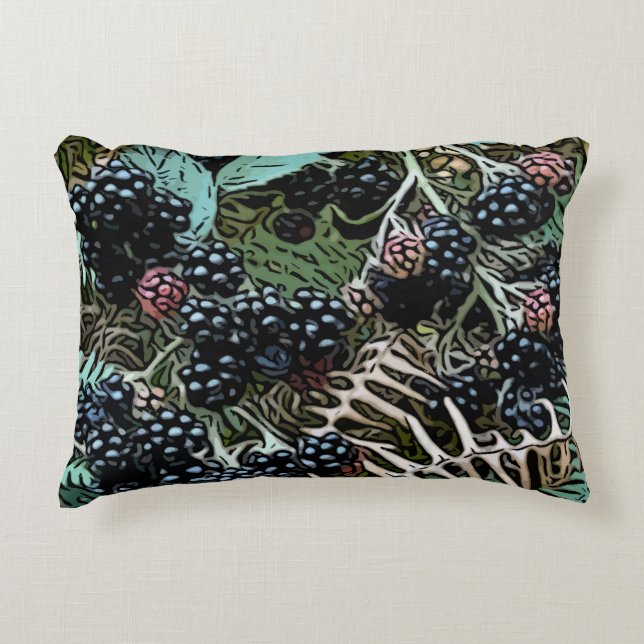 Coussins Décoratifs Baies mûres (Devant)