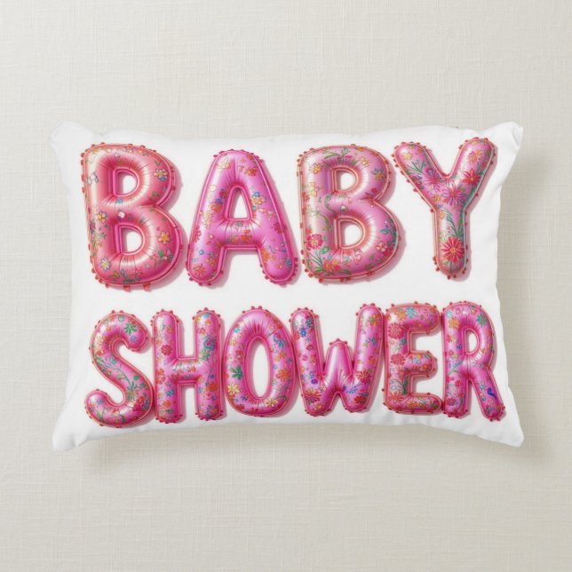 Coussins Décoratifs Baignoire de naissance pour bébé (Devant)