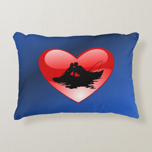 Coussins Décoratifs Baiser sur l'eau (Devant)