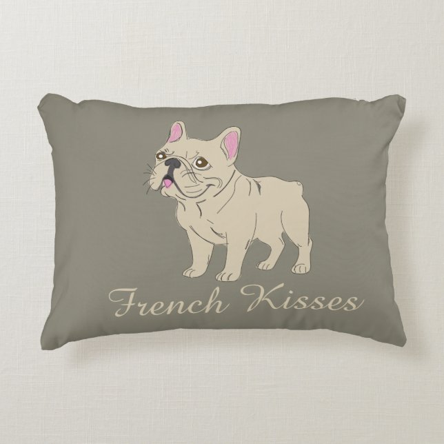 Coussins Décoratifs Baisers Français (Devant)