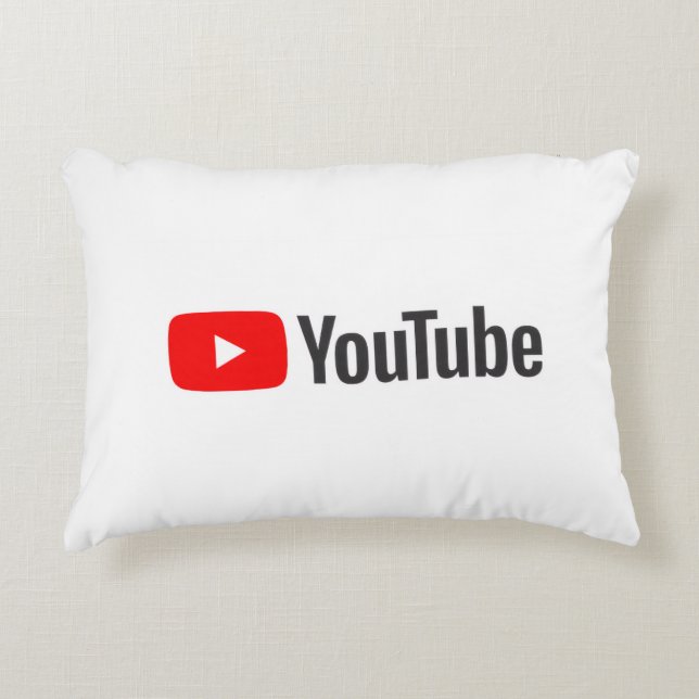 Coussins Décoratifs Baisers YouTube (Devant)