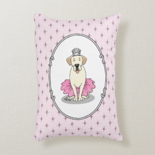 Coussins Décoratifs Ballet Princess Yellow Lab Labrador Retriever Chie