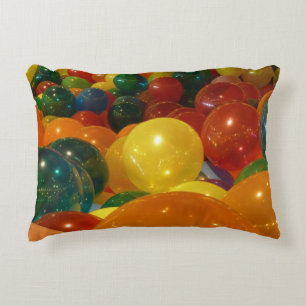 Coussins Décoratifs Ballons colorés Design de fête