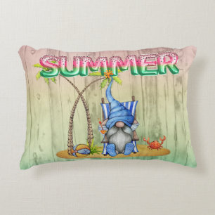 Coussins Décoratifs Balloons À Huile De Pastèque Et Gnome De Plage Ave