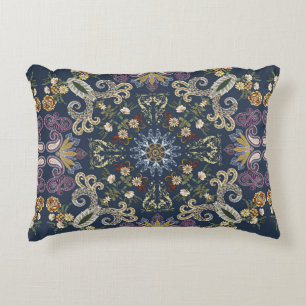 Coussins Décoratifs Bandanna avec cachemire coloré sans couture motif