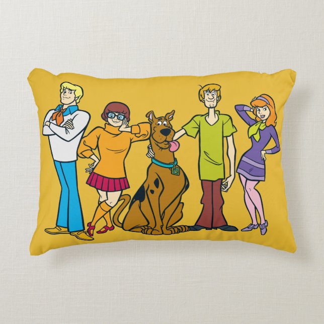 Coussins Décoratifs Bande entière 14 Mystery Inc (Devant)