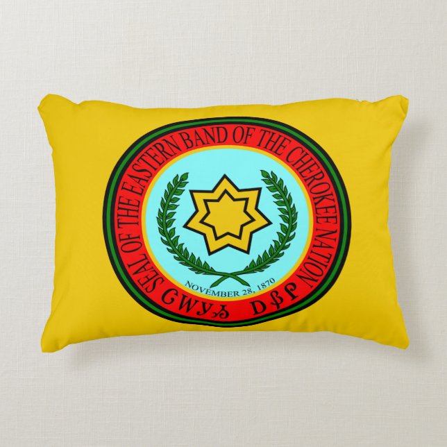 Coussins Décoratifs Bande orientale de Cherokee (Devant)