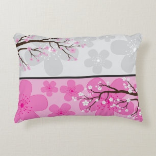 Coussins Décoratifs Bannières de fleurs de cerisier