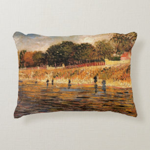Coussins Décoratifs Banques de la Seine par Vincent van Gogh