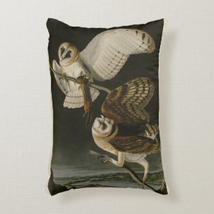Coussins Décoratifs Barn Owl (Tyto alba) Audubon's Birds of America