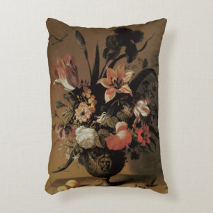 Coussins Décoratifs Baroque Vintage, Nature morte florale Fleurs dans