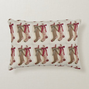 COUSSINS DÉCORATIFS ***BAS DE NOËL***