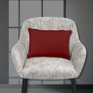 Coussins Décoratifs Basique rouge foncé Bourgogne couleur solide 11x16