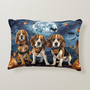 Coussins Décoratifs Beagle Halloween Éffrayant