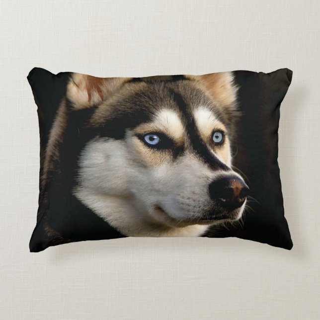 Coussins Décoratifs Beau Oreiller Husky Lrow (Devant)