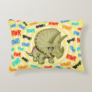 Coussins Décoratifs Bébé Tricératops RAWR