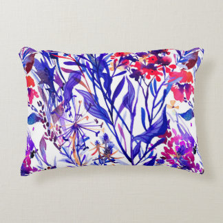 Coussins Décoratifs Belle aquarelle fleurie sans couture motif