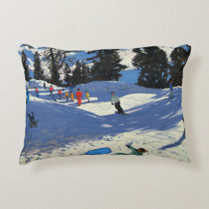Coussins Décoratifs Belle bleue Plagne de traîneau