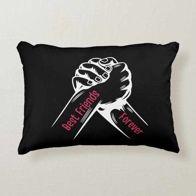 COUSSINS DÉCORATIFS BEST FRIENDS FOREVER, MATCHING MY FRIENDS (Devant)