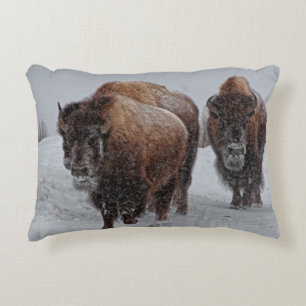 Coussins Décoratifs Bison de Yellowstone