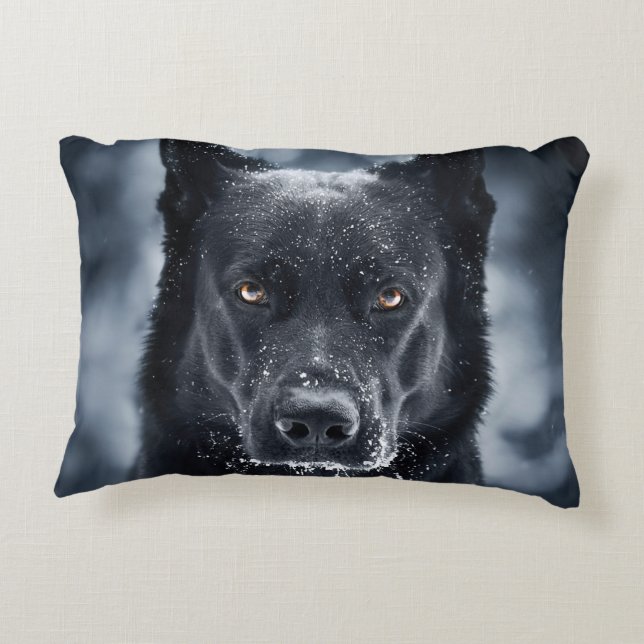 Coussins Décoratifs Black German Shepherd (Dos)