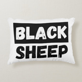 Coussins Décoratifs Black Sheep Bold Distressed Rebel Streetwear Art