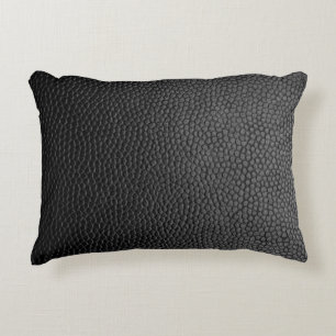 Coussins Décoratifs Black skin texture