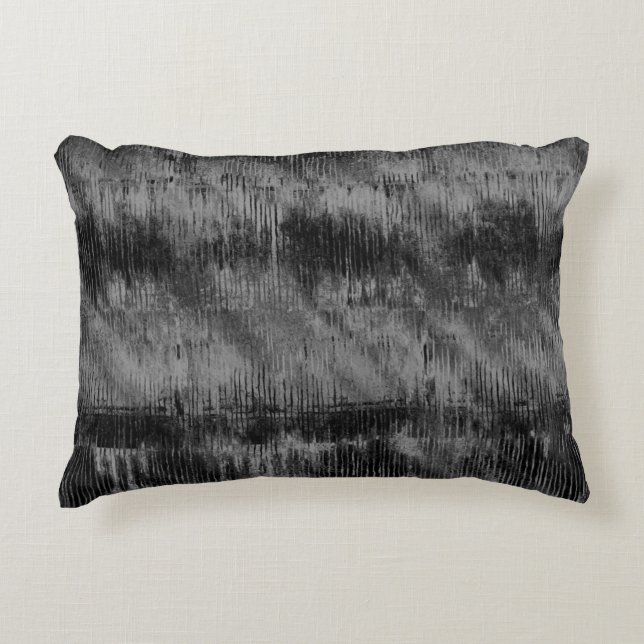 Coussins Décoratifs Black Velvet Tie-Dye Cushion (Devant)