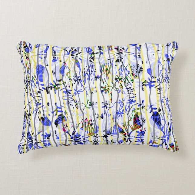 Coussins Décoratifs Bleu (Devant)