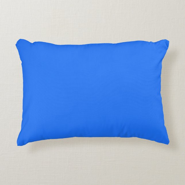 Coussins Décoratifs Bleu (Crayola) (couleur unie) (Devant)