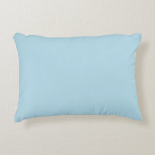 Coussins Décoratifs Bleu de sucre léger tourbé, Bleu pastel de couleur