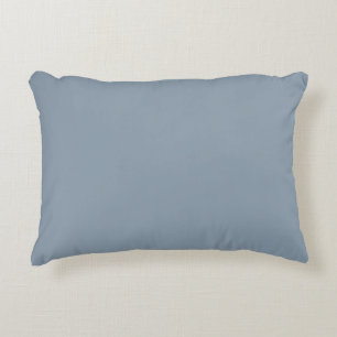 Coussins Décoratifs Bleu Poussiéreux Uni