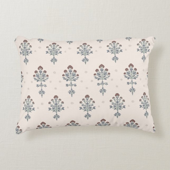 Coussins Décoratifs Block Print Accent Pillow (Devant)