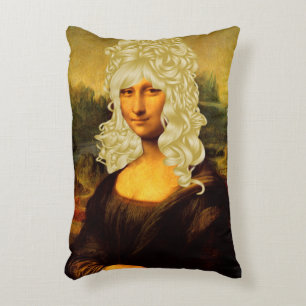 Coussins Décoratifs Blonde Mona Lisa
