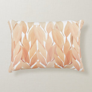 Coussins Décoratifs Boho Blush Pampas Aquarelle Pastel