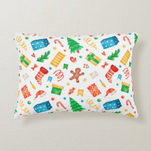 Coussins Décoratifs bonbons de Noël menthe poivrée bonbons bonbons bon