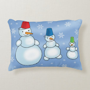 Coussins Décoratifs bonhomme de neige