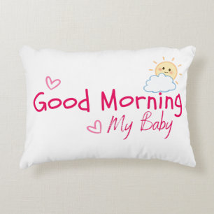 Coussins Décoratifs Bonjour, mes dessins pour bébé