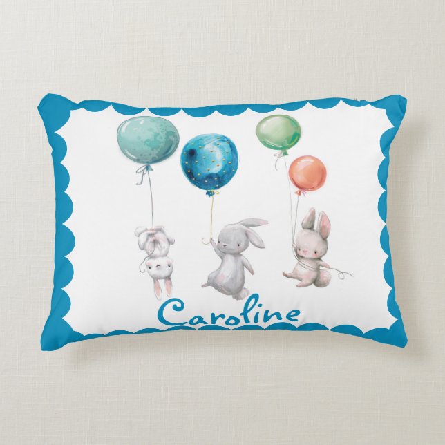 Coussins Décoratifs Bonnet de lapin mignon Lumbar (Devant)