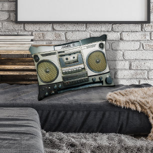 Coussins Décoratifs Boombox Gris rétro