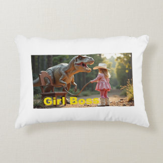 Coussins Décoratifs Boss Girl entrainer un Dino