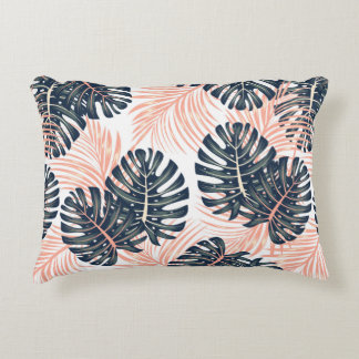 Coussins Décoratifs Botanique sans couture motif tropical avec pl lumi