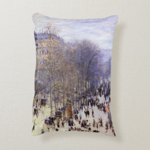 Coussins Décoratifs Boulevard des Capucines de Claude Monet, Beaux-art