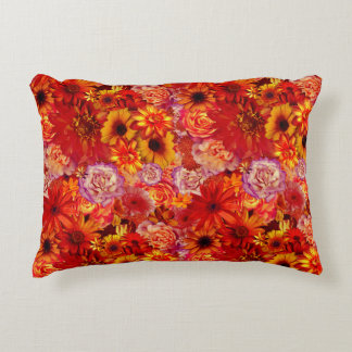 Coussins Décoratifs Bouquet Rojo brillant Floral Rich Rouge Hot Daisée