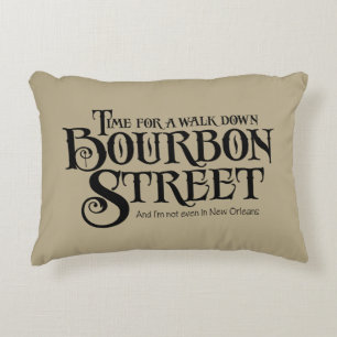 Coussins Décoratifs Bourbon Street - boisson amusante au whiskey