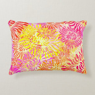 Coussins Décoratifs Bright Colorful Spring Flower Print