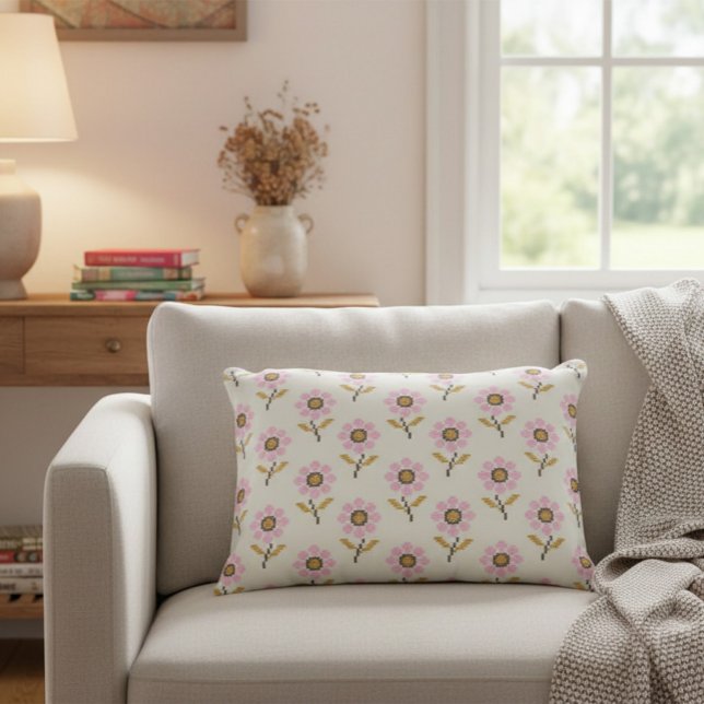 Coussins Décoratifs Broderie florale ukrainienne de croix folkloriques (Créateur téléchargé)