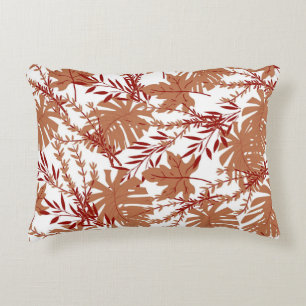 Coussins Décoratifs Brown Automne Floral Feuille Motif